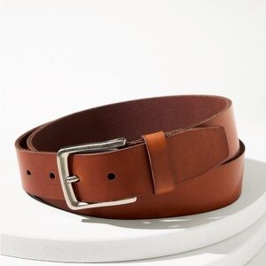 Tommy Bahama Men's Brown Leather Belt